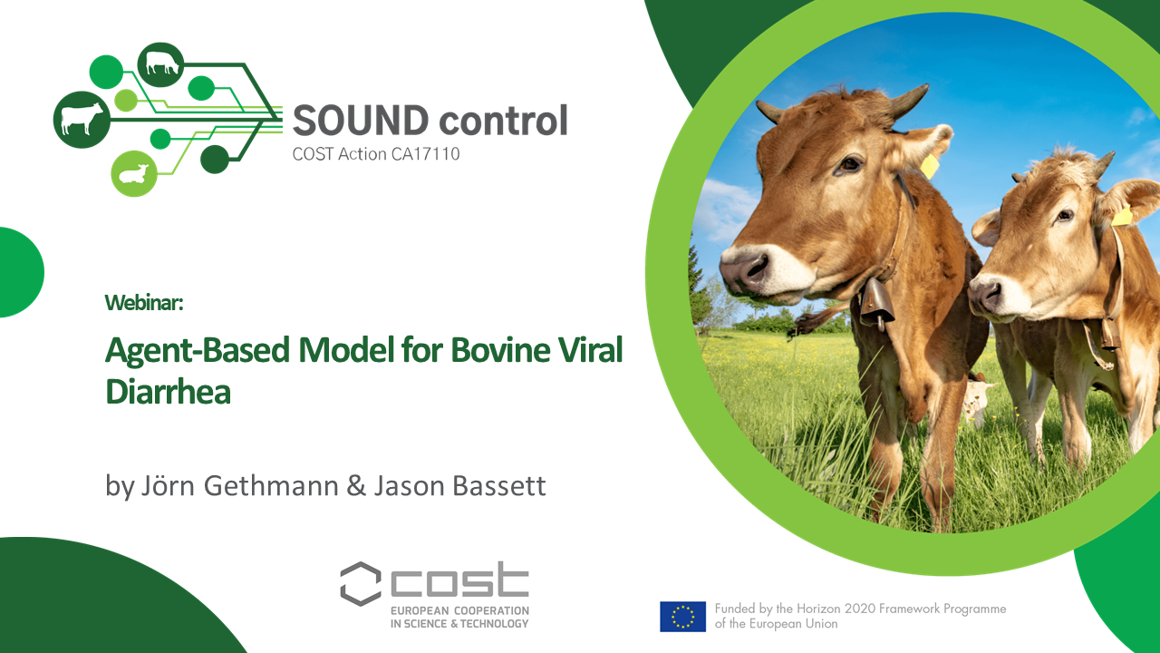 Webinar "Agent-Based Model for Bovine Viral Diarrhea" by Jörn Gethmann and Jason Bassett 8