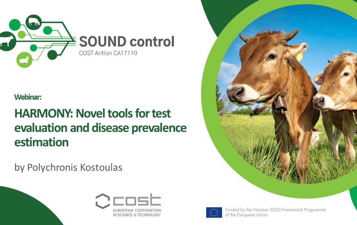 Webinar "HARMONY: Novel tools for test evaluation and disease prevalence estimation" by Polychronis Kostoulas 1
