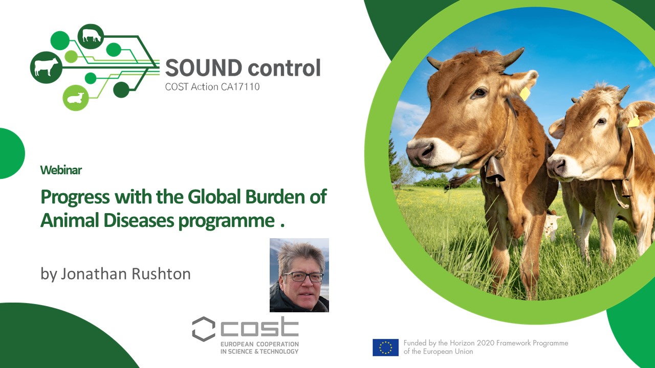 Webinar "Progress with the Global Burden of Animal Diseases programme" by Jonathan Rushton 16